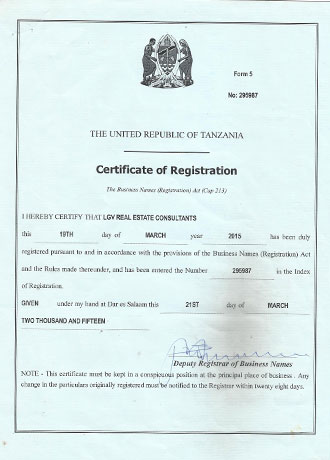 LGV Registration